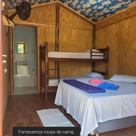Piratas Cabanas Camping Bar Parati-Mirim Exterior photo