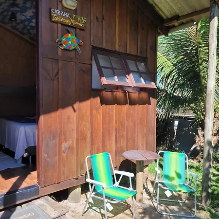 Piratas Cabanas Camping Bar Parati-Mirim Exterior photo